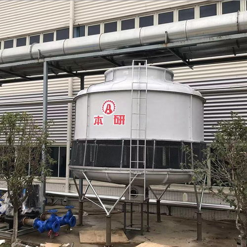 嘉興桐鄉化纖廠圓形逆流冷卻塔 玻璃鋼殼體防水電機